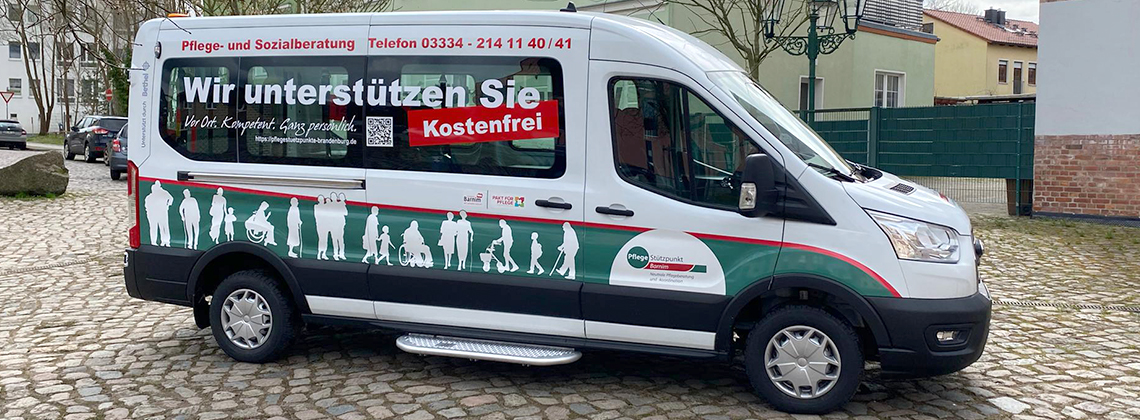 Beratungsbus des Pflegestützpunkts Barnim